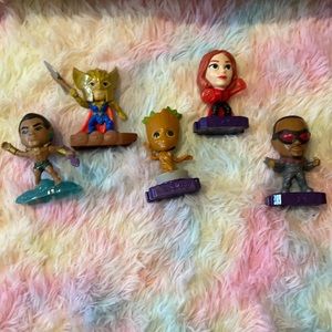 Marvel McDonalds action figures from 2020 and 2022